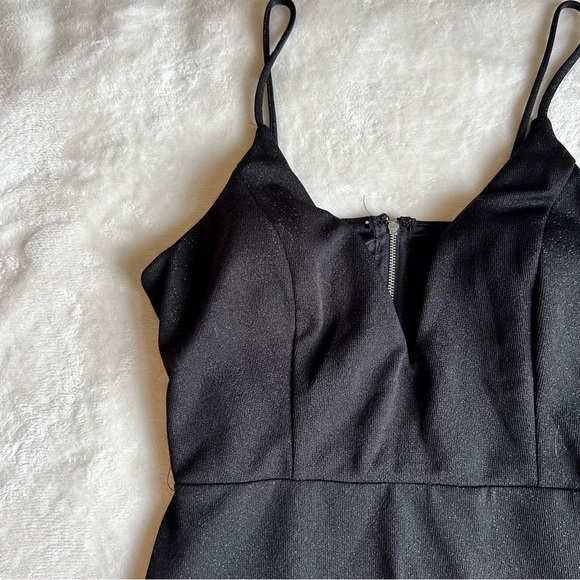 Body con mini dress, color black, size large - Picture 2 of 4